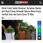Meski Covid Sudah Menurun