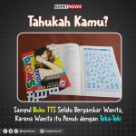 Tahukah Kamu Sampul Buku TTS Selalu Bergambar Wanita