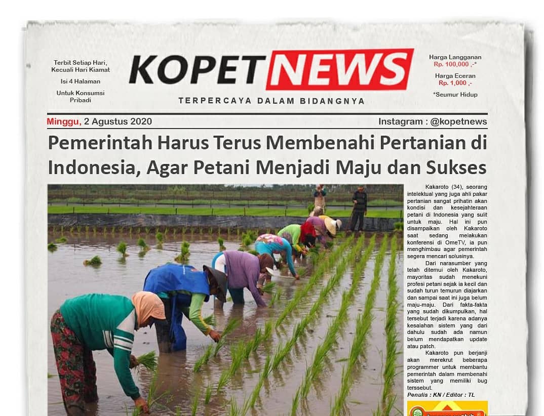 Pertanian di Indonesia