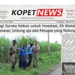 Lagi Survey Kebun