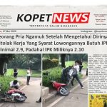 Seorang Pria Ngamuk