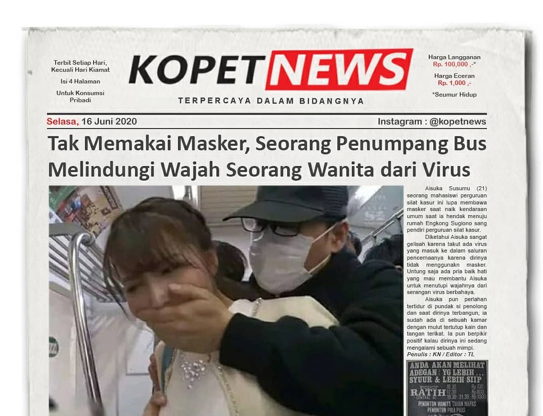 Tak Memakai Masker