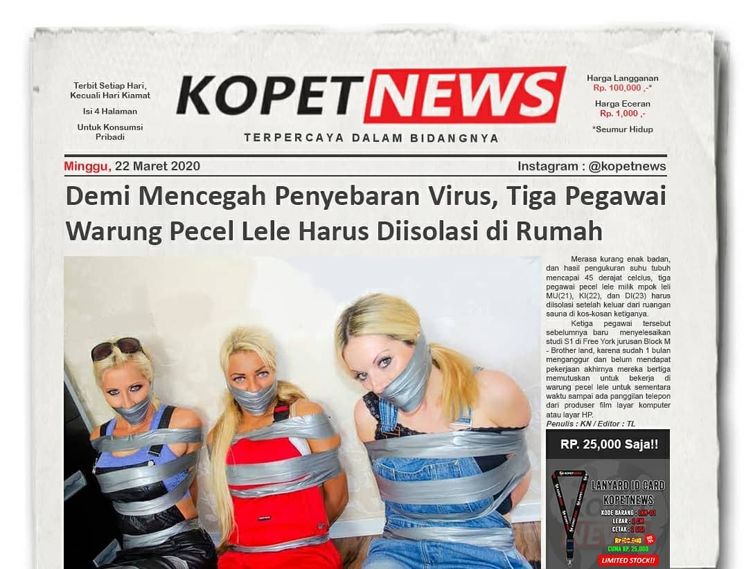 Demi Mencegah Penyebaran Virus