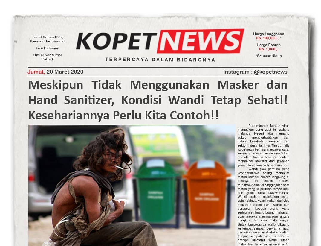 Meskipun Tidak Menggunakan