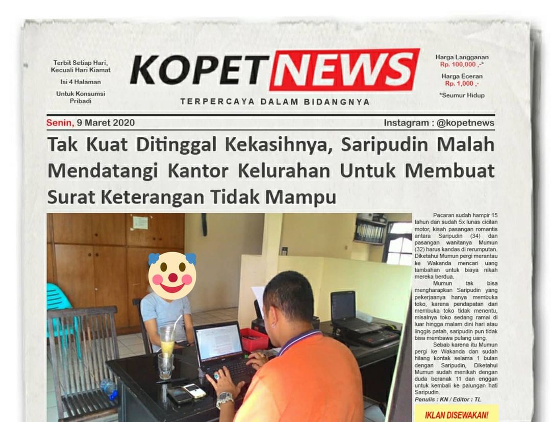 Tak Kuat Ditinggal Kekasihnya