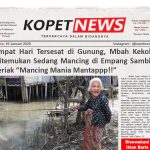 Empat Hari Tersesat di Gunung, Mbah Kekok Ditemukan Sedang Mancing di Empang Sambil Teriak "Mancing Mania Mantappp!!"