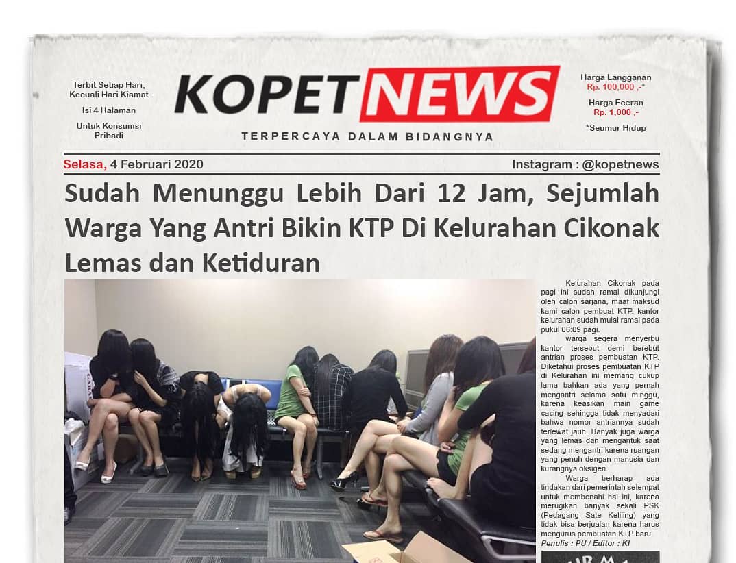 Sudah Menunggu Lebih Dari 12 Jam, Sejumlah Warga Yang Antri