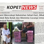 Demi Mencukupi Kebutuhan Sehari-Hari, Mbah Kekok Rela Botak dan Meminta Cucunya Untuk Menjual Rambut Miliknya