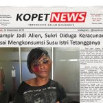 Hampir Jadi Alien, Sukri Diduga Keracunan Usai Mengkonsumsi Susu Istri Tetangganya