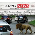 Promo Akhir Desember, Taman Safari Digratiskan Bagi Para Pengguna NMAX (Max/Motor 2 Orang)