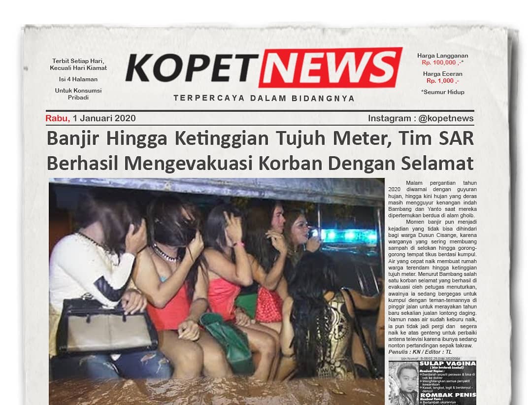 Banjir Hingga Ketinggalan Tujuh Meter, Tim SAR Berhasil Mengevaluasi Korban Dengan Selamat