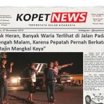 Tak Heran, Banyak Waria Terlihat di Jalan Pada Tengah Malam, Karena Pepatah Pernah Berkata "Rajin Mangkal Kaya"