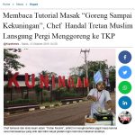 Membaca Tutorial Masak "Goreng Sampai Kekuningan", Chef Handal Tretan Muslim Langsung Pergi Menggoreng ke TKP