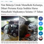 Niat Bekerja Untuk Menafkahi Keluarga, Dihari Pertama Kerja Sodikin Harus Menafkahi Majikannya Selama 15 Tahun